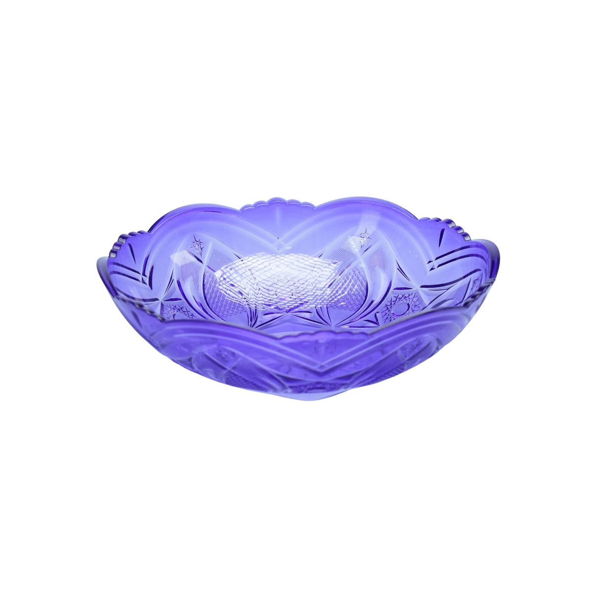 PLASTIC BOWL LEAF DESIGN SMALL -HSP-22A16