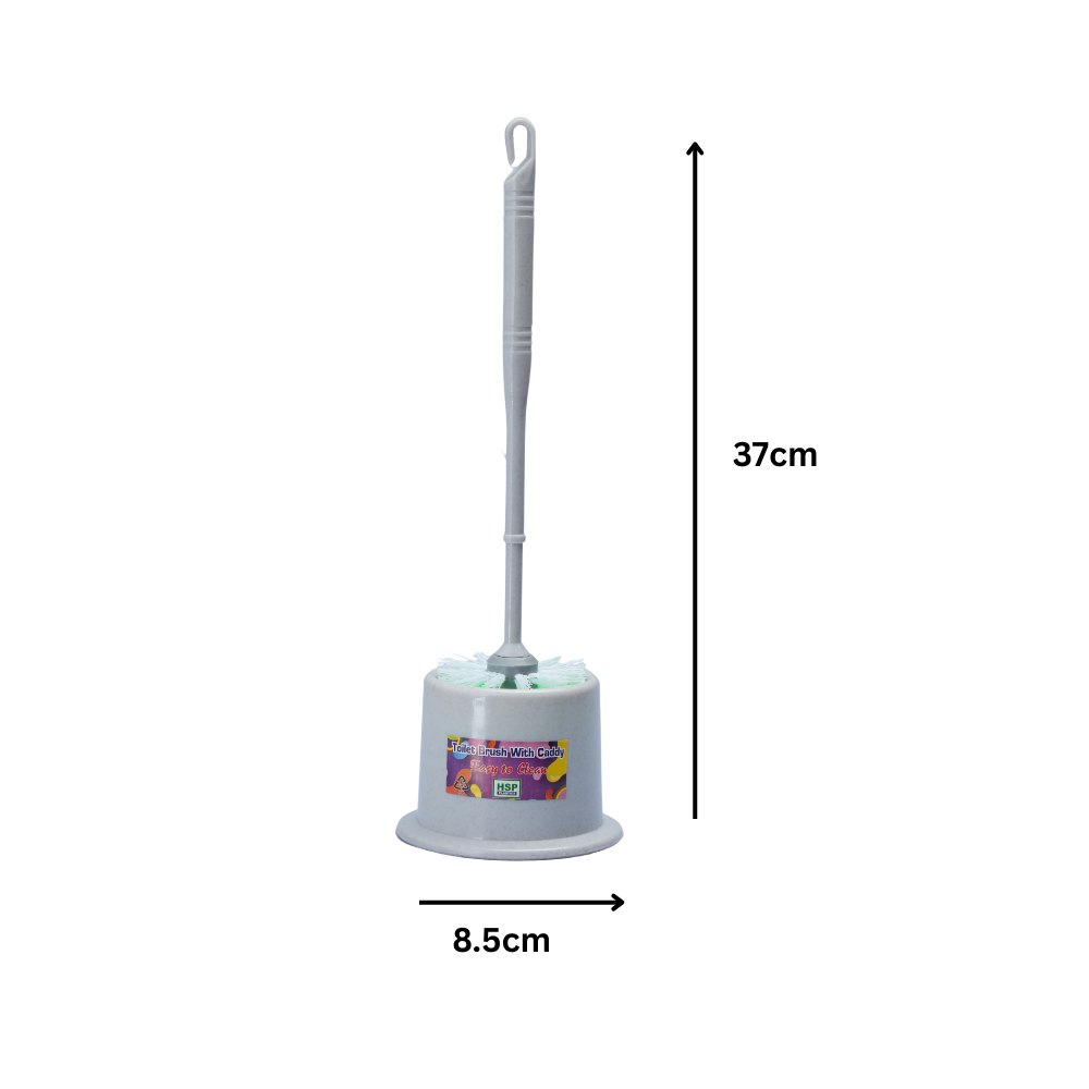 TOILET BRUSH WITH CADDY - HSP - 11A1