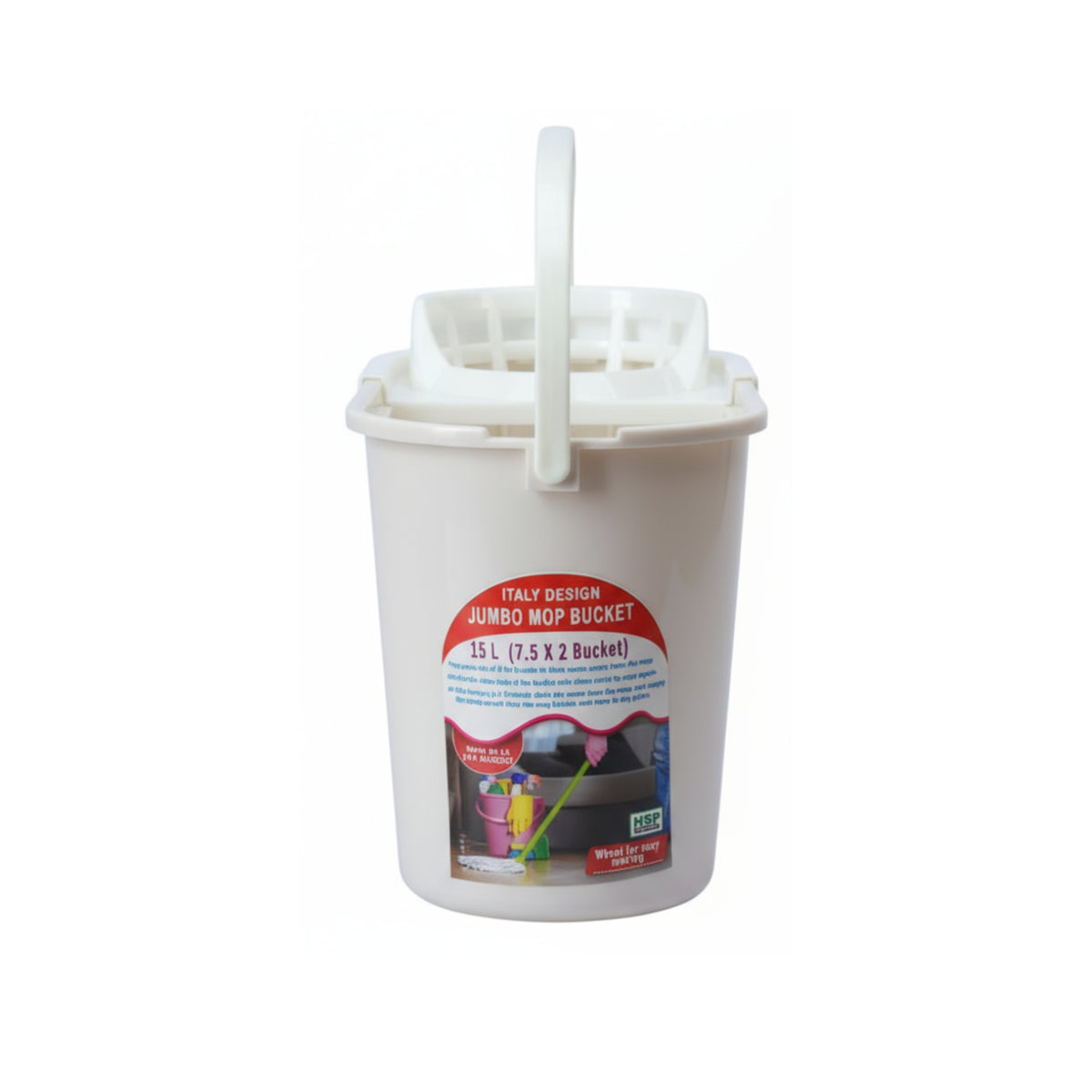 MOP BUCKET WITH JUMBO WHEEL -HSP-6A5