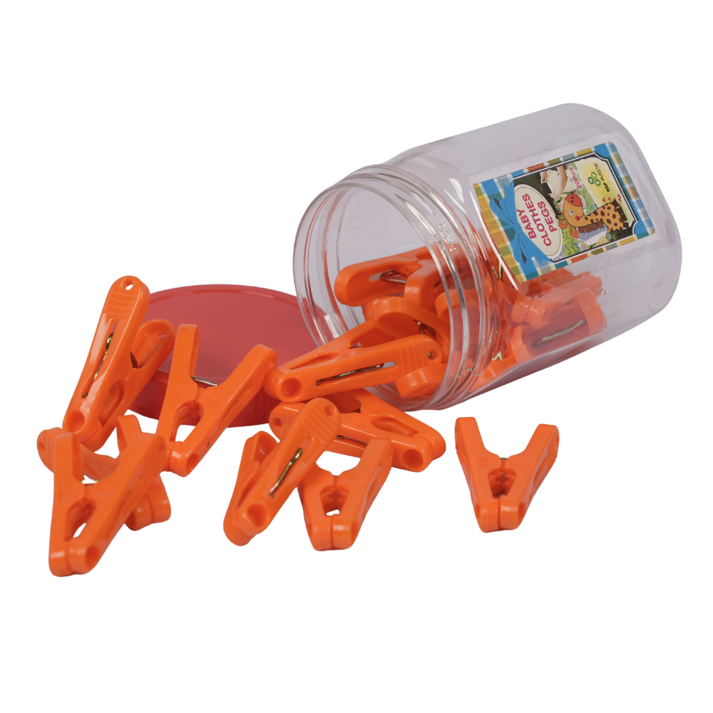 CLOTH PEGS IN A BOTTLE 20pcs - HSP - 16A3