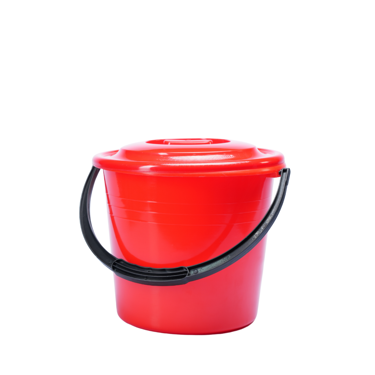 PLASTIC BUCKET WITH LID - 15L - HSP -7A2