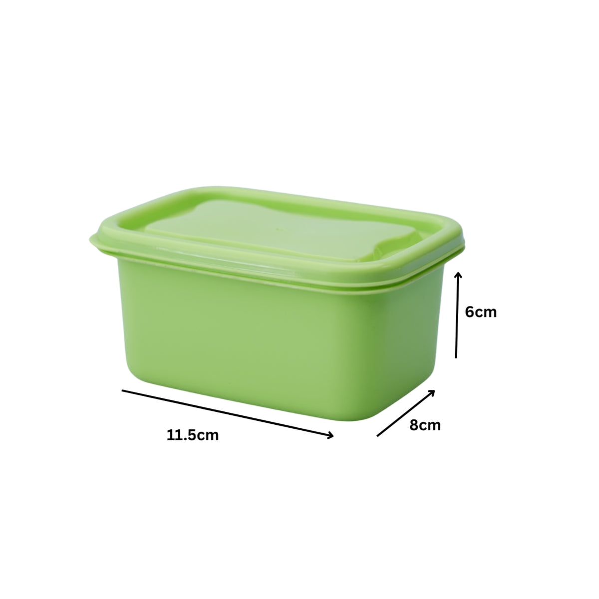 2 Pcs FOOD CONTAINER SET COLOUR -SMALL- BPA FREE - HSP-10A2