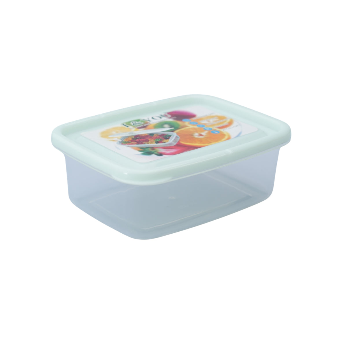 FOOD CONTAINER CLEAR -RECTANGLE - BPA FREE - HSP - 10A3