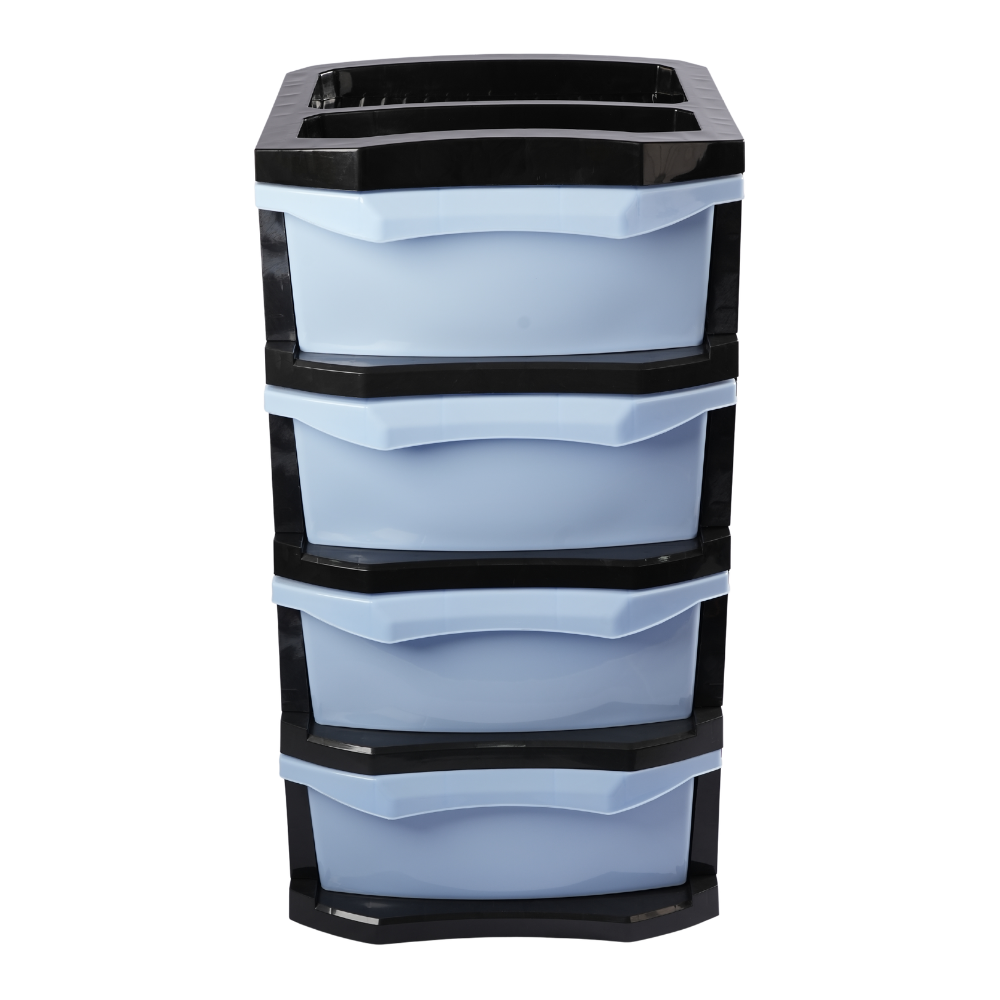 4 DRAWER PLASTIC CUPBOARD - HSP- 31A3