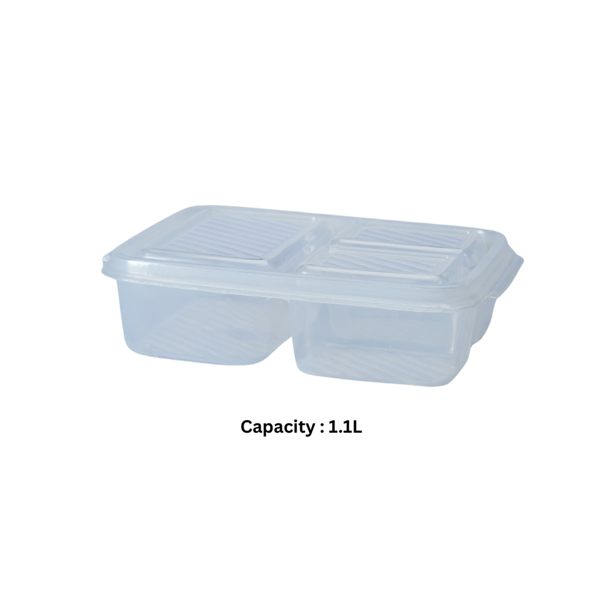 THREE COMPARTMENTS FOOD CONTAINER - BPA FREE - HSP-10A17