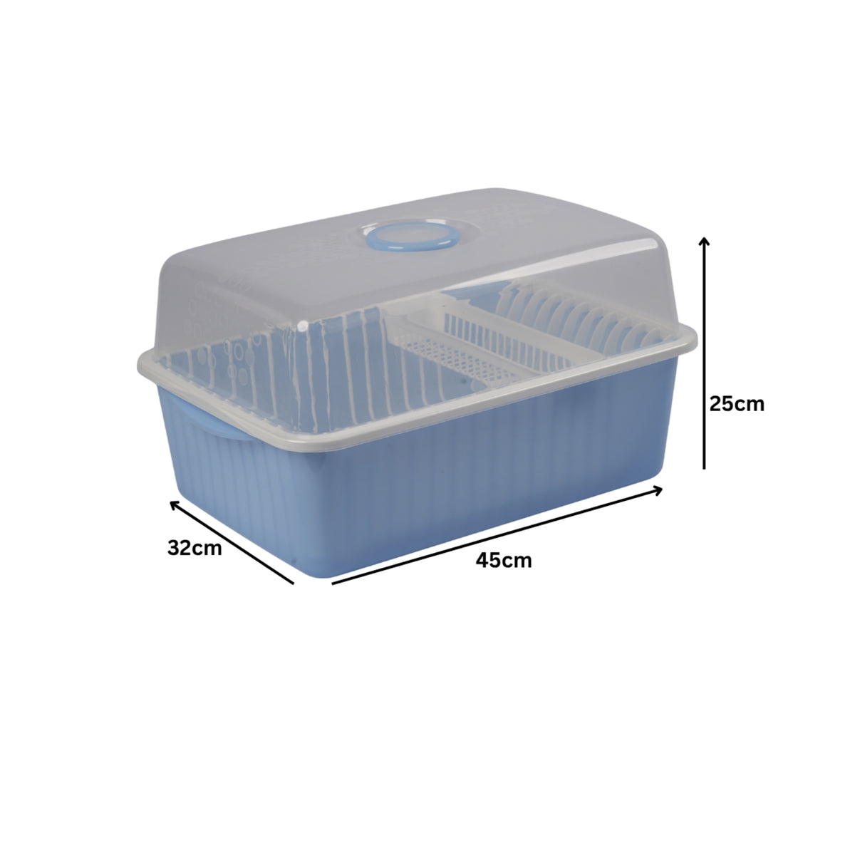 KITCHEN PLATE RACK WITH COVER - HSP