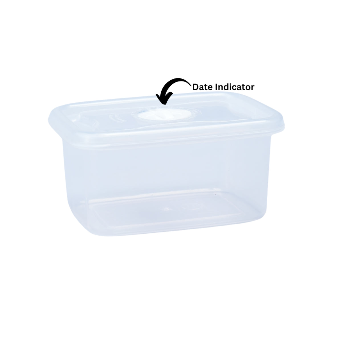 FOOD CONTAINER WITH DATE INDICATOR - BPA FREE