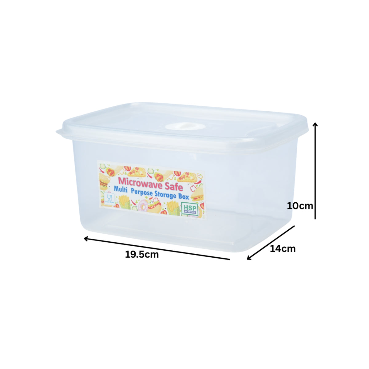 FOOD CONTAINER WITH DATE INDICATOR - BPA FREE