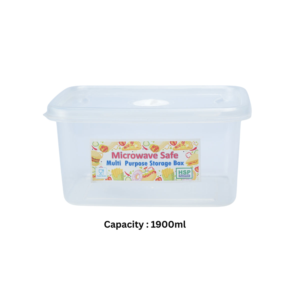 FOOD CONTAINER WITH DATE INDICATOR - BPA FREE