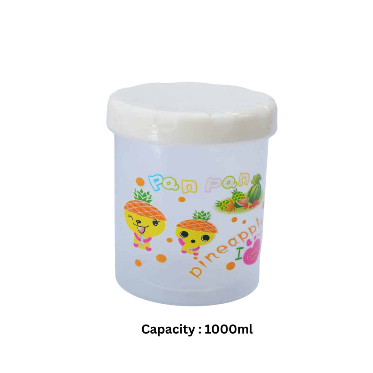 ROUND STORAGE CONTAINER MEDIUM - BPA FREE - HSP - 10A58