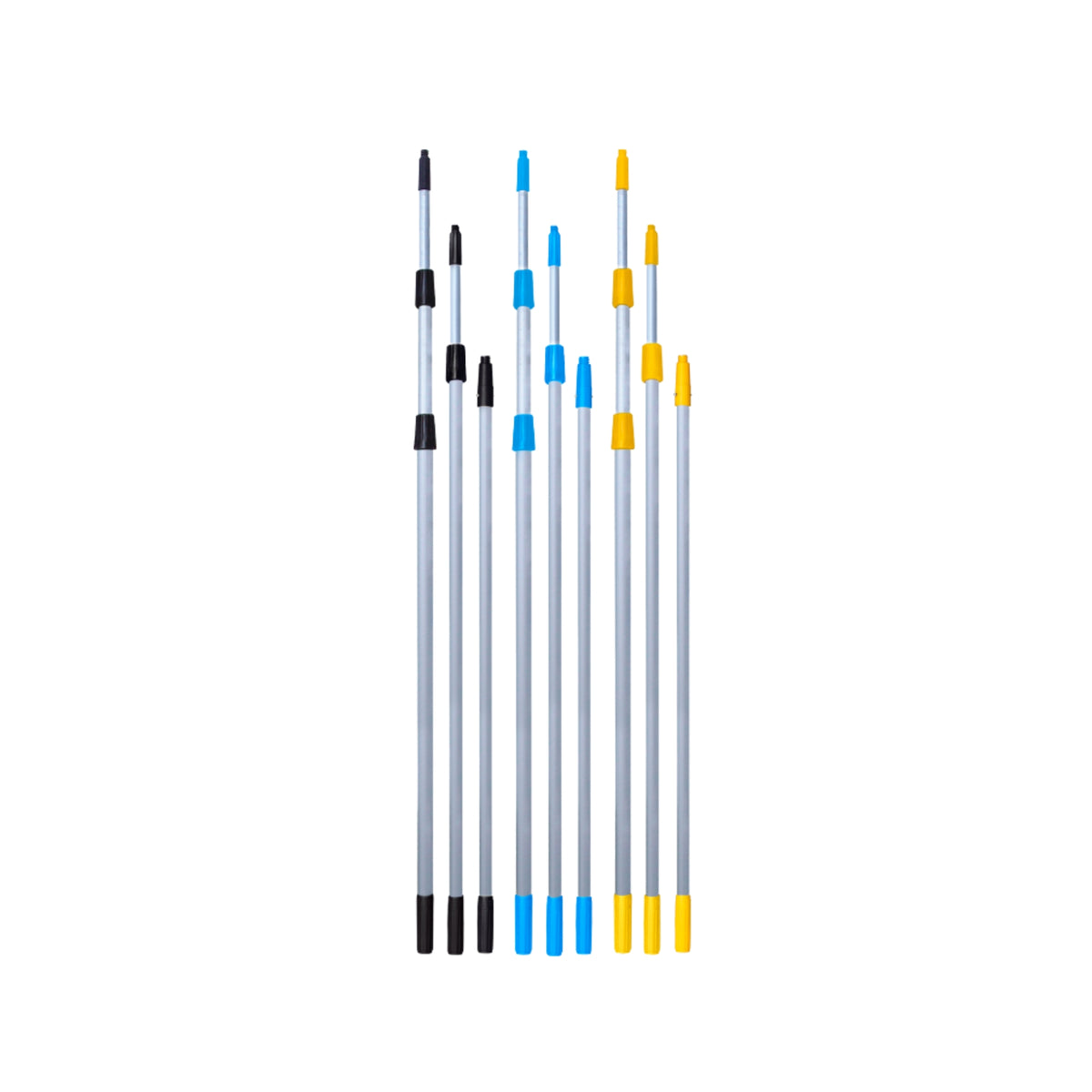 TELESCOPIC - 9M (3 PCS JOINT ALUMINIUM STICK) - IRS00096