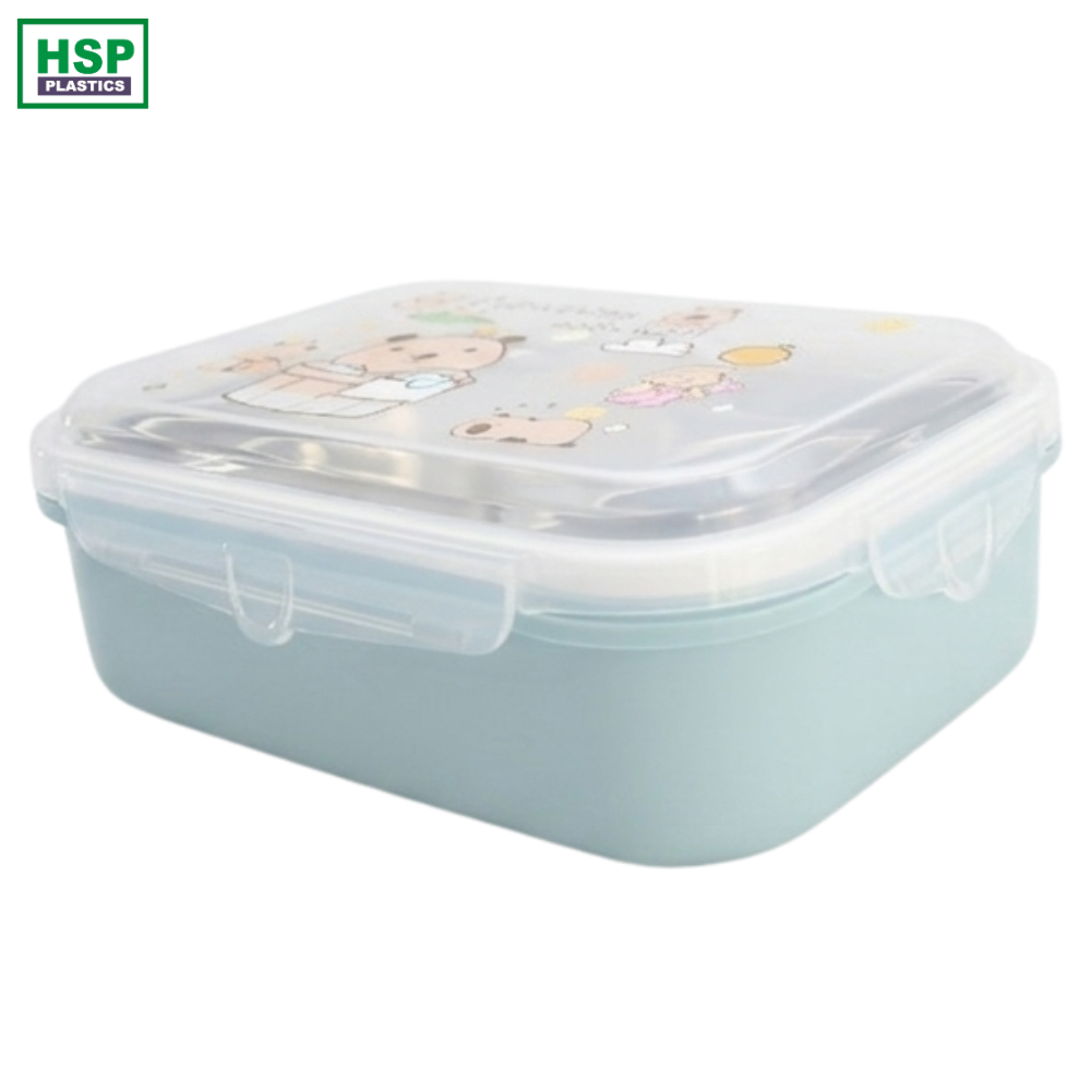 Stainless Steel Lunch Box with Compartments