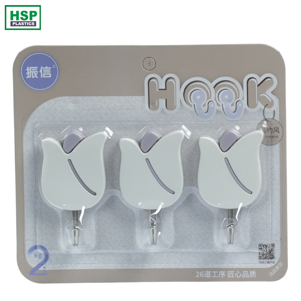 Plastic Hook 3 Pcs (IRS00157)