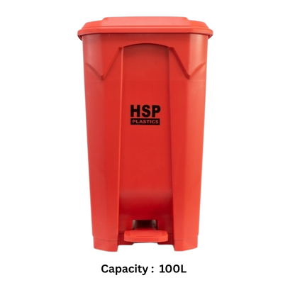 HSP Pedal Bin - 100L - IRS00100