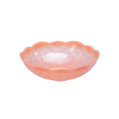PLASTIC BOWL LEAF DESIGN SMALL -HSP-22A16