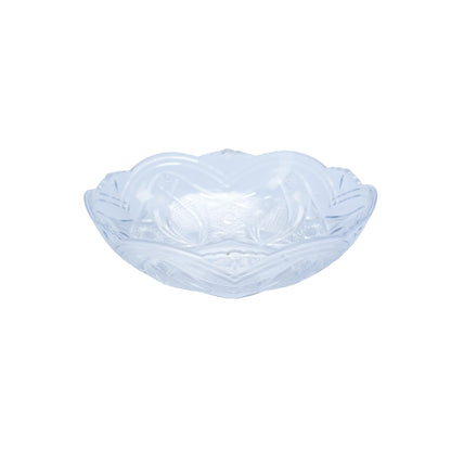 PLASTIC BOWL LEAF DESIGN SMALL -HSP-22A16