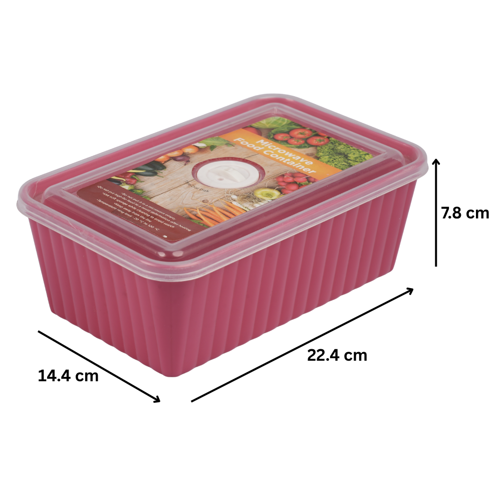 MICROWAVE SAFE FOOD CONTAINER WITH DATE INDICATOR-HSP-10A33
