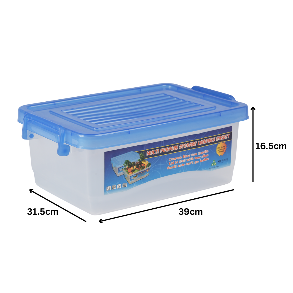 MULTIPURPOSE STORAGE BOX - LARGE - HSP - 10A62