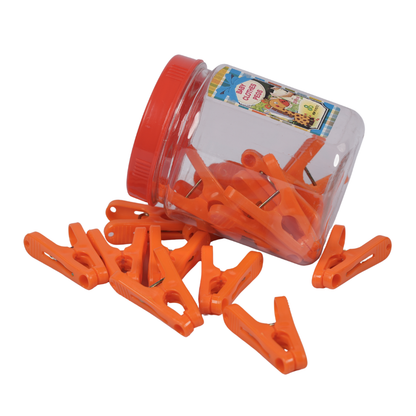 CLOTH PEGS IN A BOTTLE 20pcs - HSP - 16A3