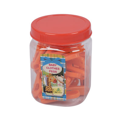 CLOTH PEGS IN A BOTTLE 20pcs - HSP - 16A3