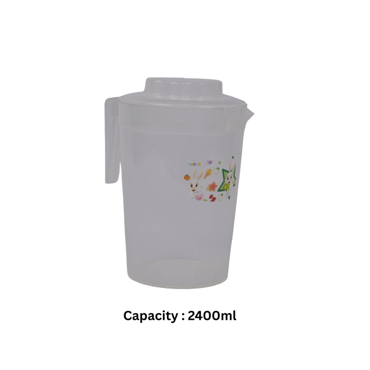 CLEAR WATER JUG WITH LID-HSP-13A2