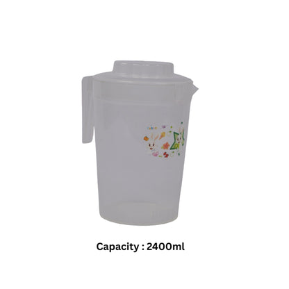 CLEAR WATER JUG WITH LID-HSP-13A2