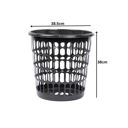 LAUNDRY BASKET BLACK-HSP-21A8
