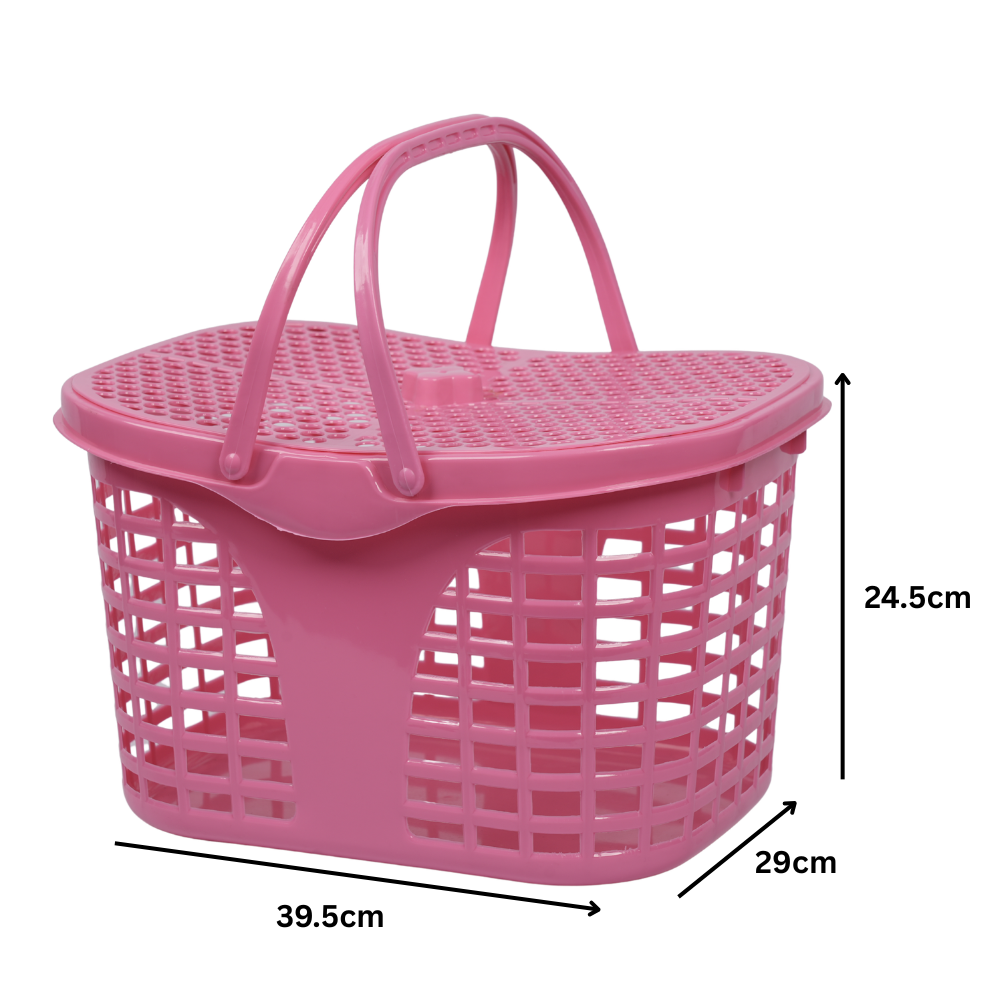 VEGETABLE BASKET WITH LID - HSP - 21A14