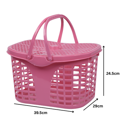 VEGETABLE BASKET WITH LID - HSP - 21A14