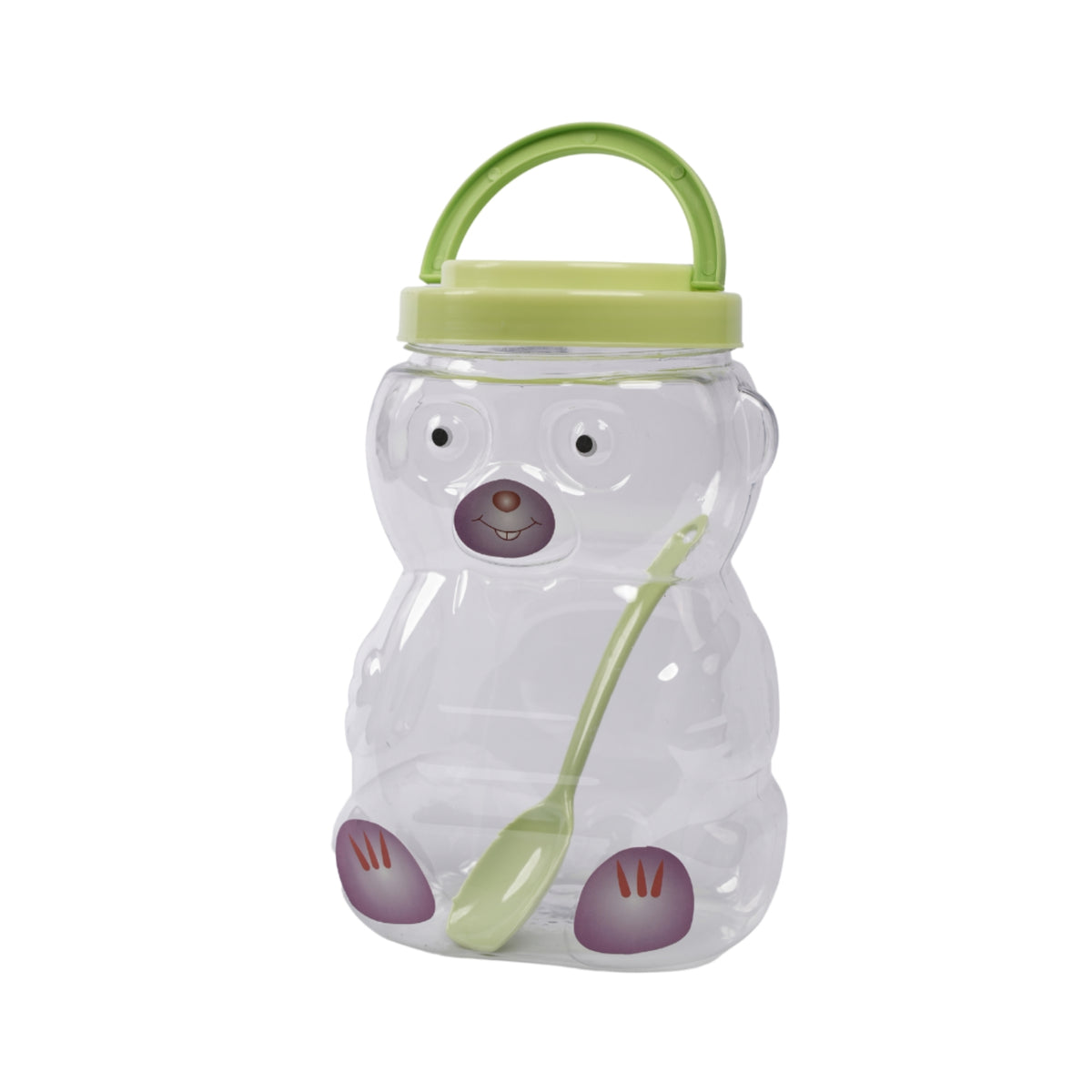 PLASTIC BOTTLE KITCHEN JAR BEAR DESIGN -LARGE 3500ML - HSP-8A23
