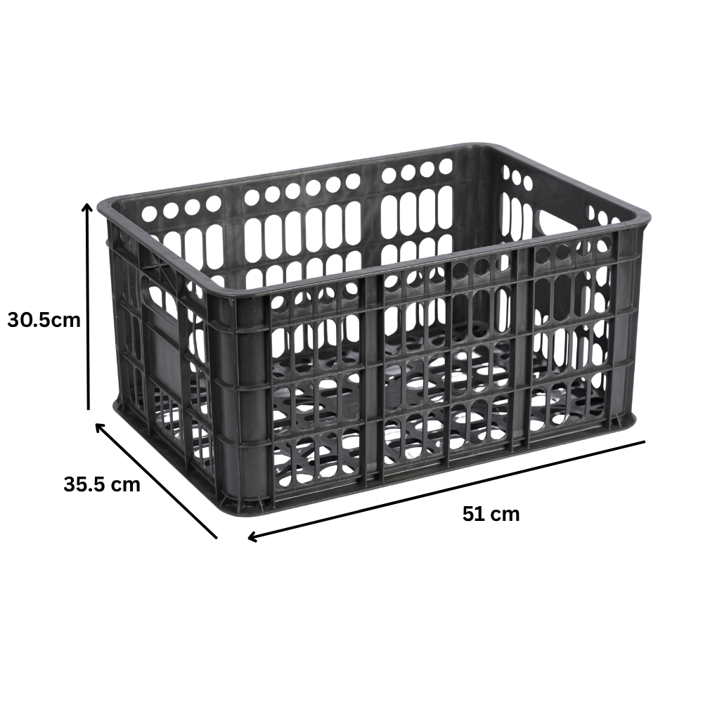 PLASTIC VEGETABLE STORAGE  CRATE - LARGE - HSP - 24A20