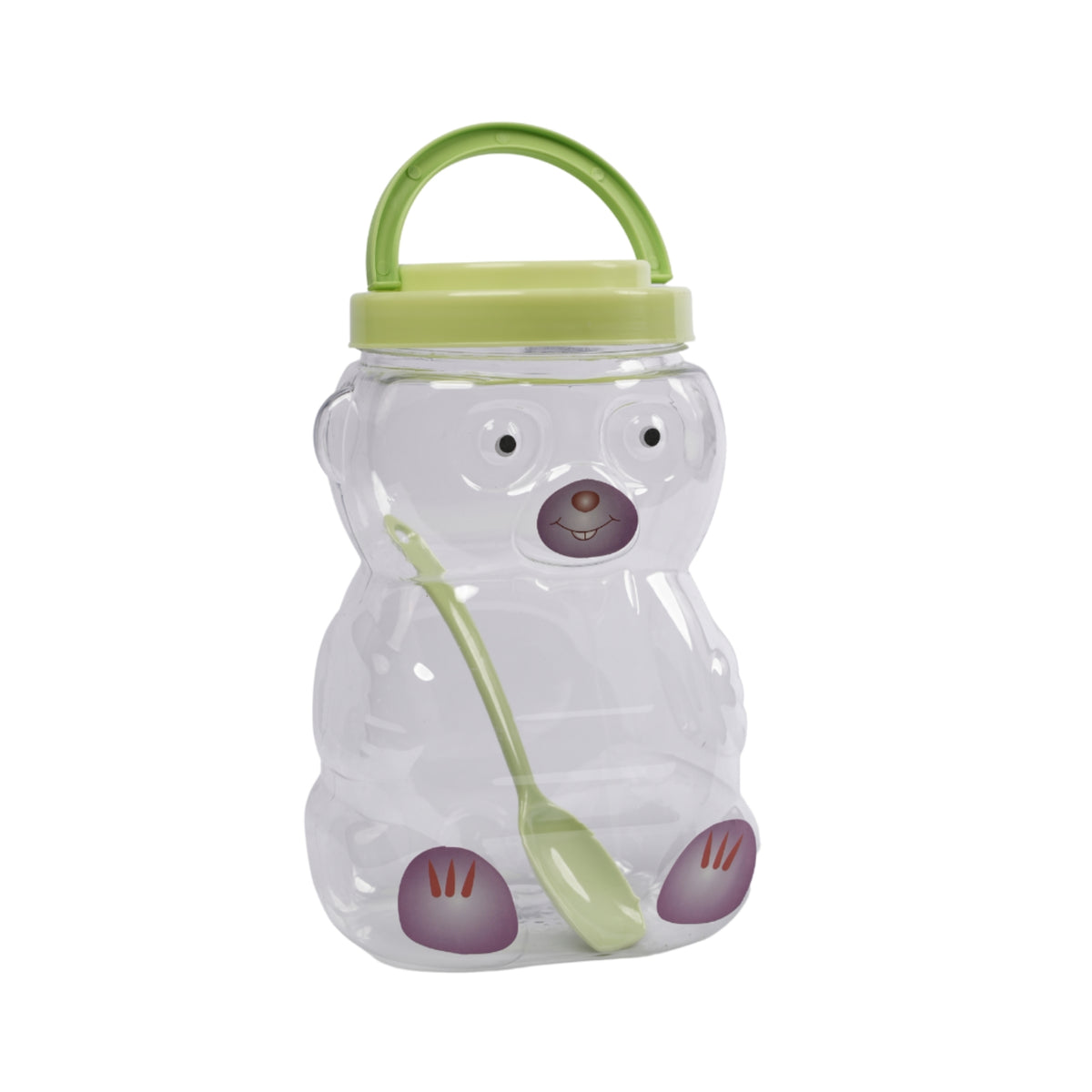 PLASTIC BOTTLE KITCHEN JAR BEAR DESIGN -LARGE 3500ML - HSP-8A23