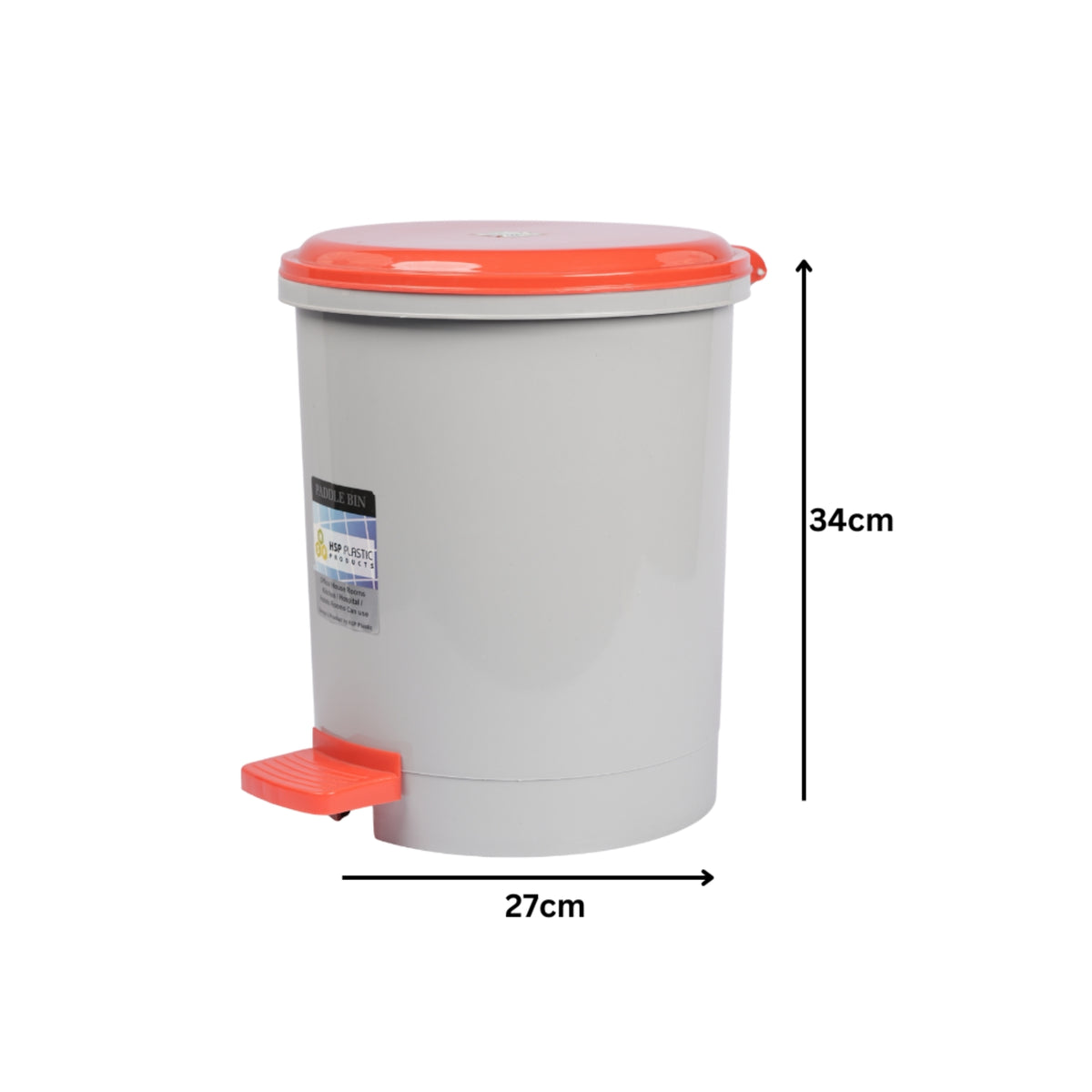 PEDAL BIN WITH INNER BUCKET - HSP- 23A7