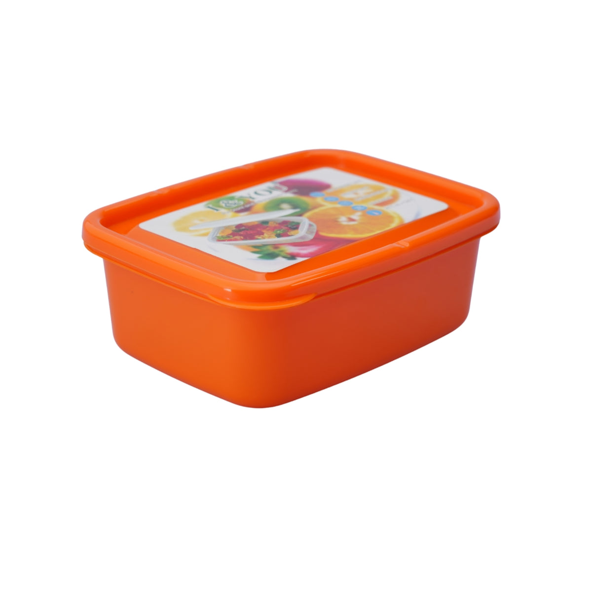 FOOD CONTAINER COLOUR -RECTANGLE - BPA FREE - HSP - 10A4
