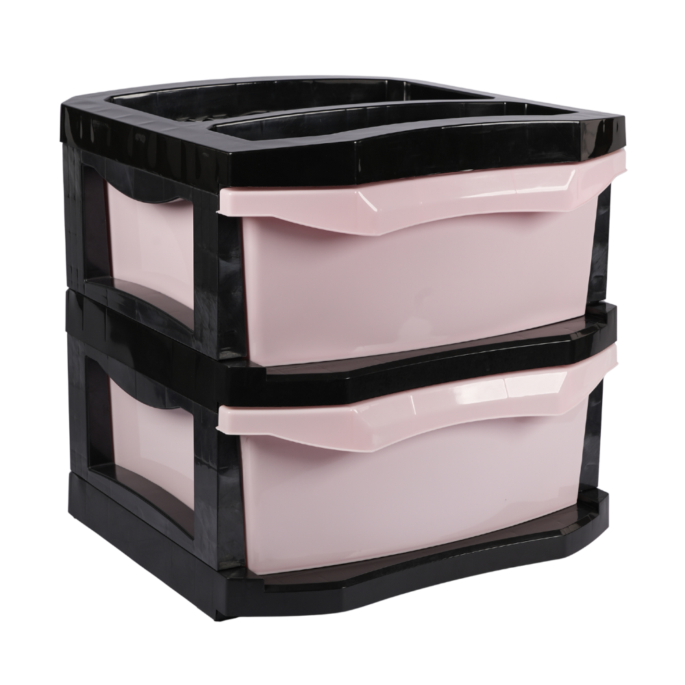 2 DRAWER PLASTIC CUPBOARD -HSP- 31A1