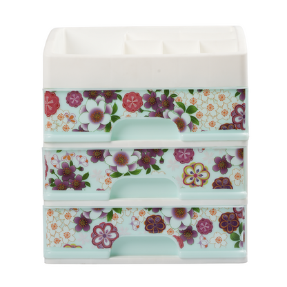 3 DRAWER PLASTIC CUPBOARD - SMALL - HSP - 31A11