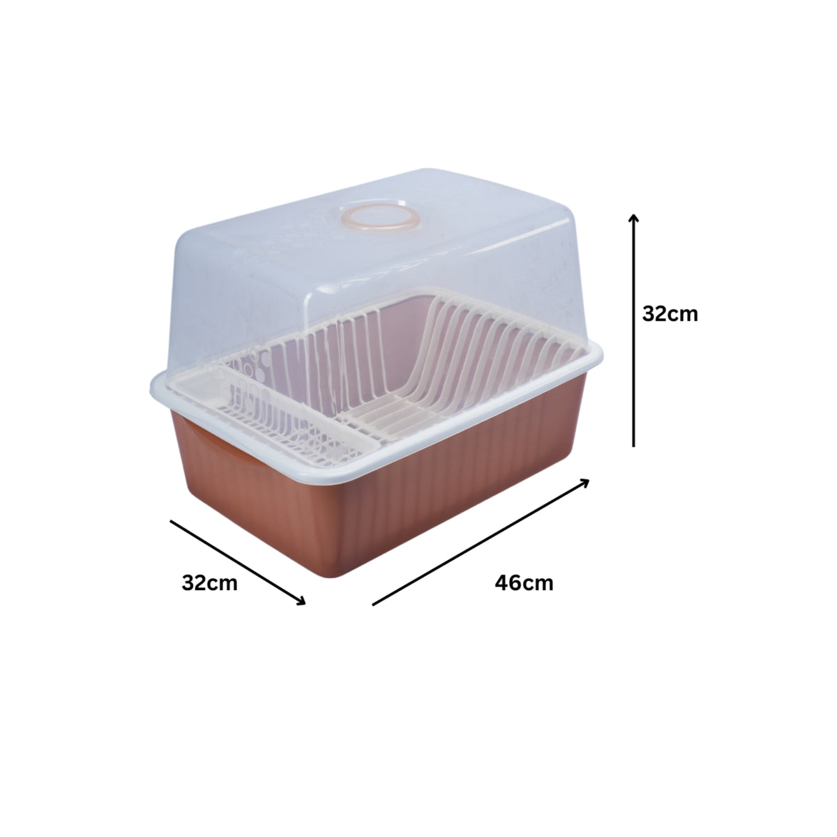 JUMBO KITCHEN PLATE RACK WITH COVER - HSP - 24A21