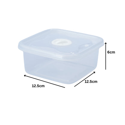 SQUARE FOOD CONTAINER WITH DATE INDICATOR