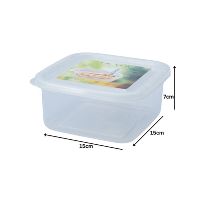 SQUARE FOOD CONTAINER - BPA FREE - HSP