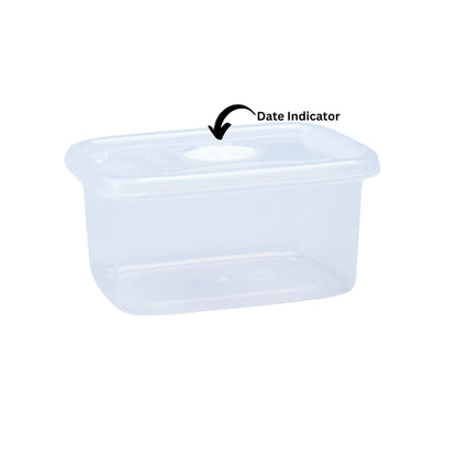 FOOD CONTAINER WITH DATE INDICATOR - BPA FREE
