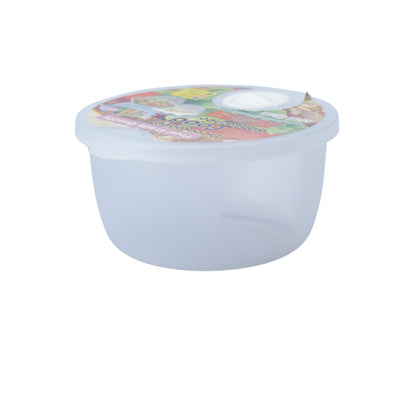 2 Pcs MICROWAVE SAFE ROUND FOOD CONTAINER SET - BPA FREE - HSP - 10A32
