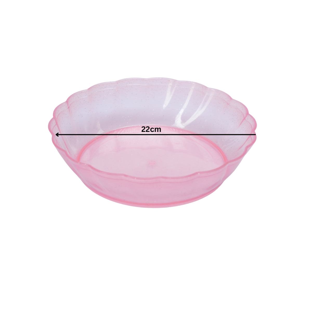 2 Pcs CRYSTAL WAVE ROUND PLATE SET - HSP