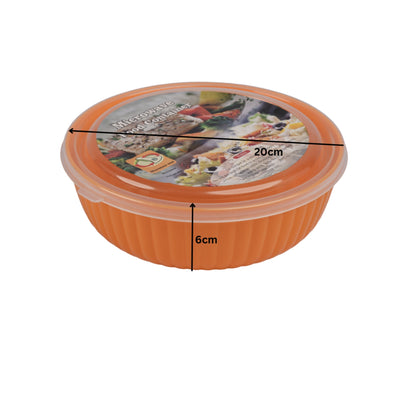 MICROWAVE SAFE FOOD CONTAINER -ROUND - HSP - 10A36