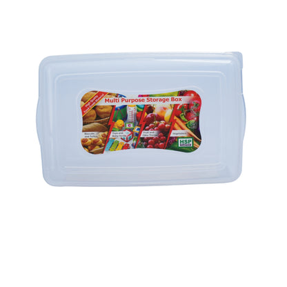 CLEAR FOOD CONTAINER - BPA FREE - HSP