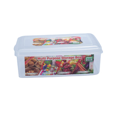 CLEAR FOOD CONTAINER - BPA FREE - HSP
