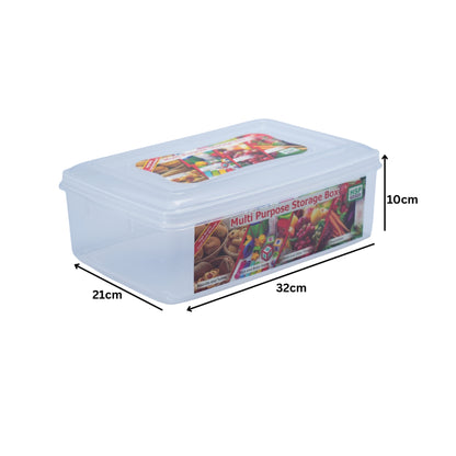 CLEAR FOOD CONTAINER - BPA FREE - HSP