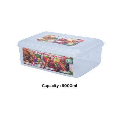 CLEAR FOOD CONTAINER - BPA FREE - HSP