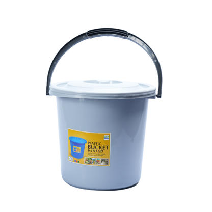 PLASTIC BUCKET WITH LID - 17L - HSP -7A4