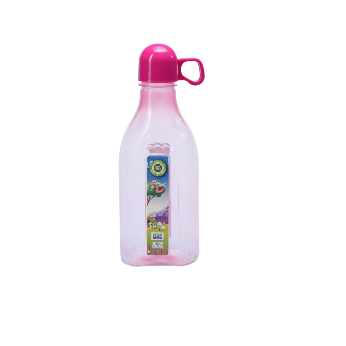 WATER BOTTLE STAR - 800ml - BPA FREE - ( Pink / Blue / Green ) - HSP - 30A6