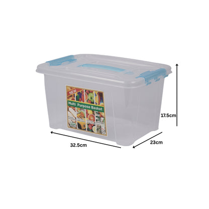 LOCKABLE PLASTIC STORAGE BOX -HSP-10A67